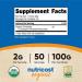 Nutricost Organic Cordyceps Powder 100g - USDA Certified, Non-GMO, Gluten-Free - 3.52oz (1 Pack) - Buy Online on GoSupps.com