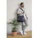 L SSIG Baby Changing Bag - Stylish Denim Blue Messenger Bag with Accessories | Shop Internationally - Buy Online on GoSupps.com