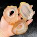 BEISHH Natural Agate Geode Slices Craft Collection Minerals Crystals for DIY Jewelry Decor Crystal Stone 1 piece - Buy Online on GoSupps.com