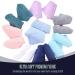 BAMBOO QUEEN 16 Count Premium Makeup Remover Cloths - Reusable & Gentle Microfiber Coral Velvet Face Towels - Highly Absorbent & Super Soft - 8x8 Inch - Multi-colored Pack - Buy Online on GoSupps.com