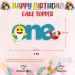 Seyal Baby Shrk One Cake Topper - Buy Online on GoSupps.com