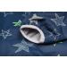 LittleLife Children's Waterproof Fleece-Lined All-In-One Rain Suit | Navy Stars 12-18 Months - Buy Online on GoSupps.com