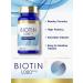 Carlyle Biotin 1000mcg | 250 Vegetarian Tablets | Beauty Formula Supplement | Non-GMO Gluten Free - Buy Online on GoSupps.com