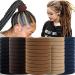 Hair Ties for Thick Hair CELLOT 50PCS Elastic Hair Ties for Women 8cm in Diameter No Damage Black Hair Ties for Women Thick Dreadlocks Ponytail Holders Hair Accessories for Women Girls 8cm in Diameter(50 Count)