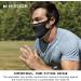 MISSION Sport Mask - Adjustable Strap for Custom Fit | Breathable & Reusable Face Cover in Navy Blue - Buy Online on GoSupps.com