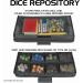 ENHANCE Tabletop Community DND Dice Case and Dice Rolling Tray - Dice Holder and Storage for up to 500 RPG Dice with Rugged Protective Design  Soft Interior  and Organizer Pockets (500 Dice Capacity) - Buy Online on GoSupps.com