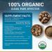 USDA Organic Certified Triphala Capsules - Vegan Herbal Supplement with Natural Fusion Extract Potency | Ayurvedic Trifala Churna 60 Count (Pack of 1) - Buy Online on GoSupps.com