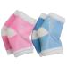 Makhry 2 Pairs Moisturizing Silicone Gel Heel Socks for Dry Cracked Skin - Open Toe Care Socks (Pink & Blue) - Buy Online on GoSupps.com