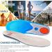 Sulpo Insoles for Plantar Fasciitis & Heel Spur - Silicone Shoe Inserts for Men & Women | Comfort for Sports Office Hiking - Size 44-45 EU / 9-11 UK - Buy Online on GoSupps.com