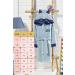 Ely Parker Super Soft Turkish Cotton Hooded Bathrobe for Boys & Girls | Terry Towel Absorbent Comfortable | Ages 5-6 - Buy Online on GoSupps.com