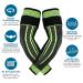 Ruilala Compression Elbow Bandage - Breathable Non-Slip Support for Tennis Golf Arthritis & Tendonitis - 2 Piece Set (Green XL) - International Shipping Available - Buy Online on GoSupps.com