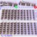 ALICE Brown Lash Clusters | Natural Wispy Dark Brown Eyelashes | 8-16mm C Curl Handmade Faux Mink 132 Pcs - Buy Online on GoSupps.com