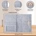 Handmade Minisona Motherpass Cover - Light Gray Felt Maternity Passport Protector | German Design & Vaccination Pass Holder - Buy Online on GoSupps.com