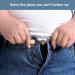 16pcs Retractable Waistband Extenders - Elastic Button Extender for Men's and Women's Trousers and Pregnancy Pants - Buy Online on GoSupps.com