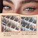 Natural Wispy Lash Clusters | C Curl Eyelash Extensions - 180pcs DIY Cat Eye Lashes by TOOCHUNAG - Buy Online on GoSupps.com