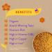 BONRAW Organic Mountain Bee Pollen 500g | Award-Winning Great Taste 2021 | Nutrient-Rich Superfood High in Vitamin C, Iron, Folic Acid, Biotin & Potassium | 500g Pack - Buy Online on GoSupps.com