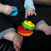 Buy Baby Einstein 12356 Stack & Teethe - 5-Part Multicolored Bite Ring & Toy Set for Babies | Easy to Grab & Stack Perfect for Early Development - Buy Online on GoSupps.com
