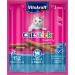 Vita Power Cat Stick Treats - Healthy Meaty Mini Sticks with Plaice & Omega 3 for Gorgeous Fur | 20 Pack - Buy Online on GoSupps.com