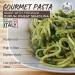 Morelli Organic Garlic and Basil Linguine - Handmade Gourmet Pasta from Italy, 8.8oz - Buy Online on GoSupps.com