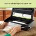 FoodSaver Vacuum Sealer with Automatic Bag Detection - Sealer Bags and Roll - Handheld Vacuum Sealer for Airtight Food Storage and Sous Vide - Silver Black - Buy Online on GoSupps.com