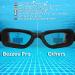 Bezetee UV Protection Swimming Goggles - Anti-Leak Adjustable Silicone Eyewear for Adults & Youth - Includes Case - Buy Online on GoSupps.com