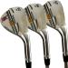 Japan Pron Wedge Golf Club Set - 52, 56, 60 Degree - Traditional Steel Shaft - Buy Online on GoSupps.com