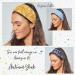 Antonia York Women's Headband - Stylish Cotton Jersey Hairband & Bandana Wrap | Ideal for All Occasions - Buy Online on GoSupps.com