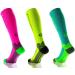 Sport compression stocking under pressure Runattack compression: 18-21mmhg i high performance running stocking size.35-38 (calf scope: 28-38cm) neon yellow