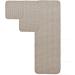 POLYTE Oversize 60x30 in Quick Dry Microfiber Bath Towel Set - 6 Piece Beige Waffle Weave - Buy Online on GoSupps.com
