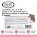 South of France Climbing Wild Rose Clean Bar Soap - 6 oz (Pack of 4) | Triple-Milled French Soap with Organic Shea Butter and Essential Oils | Vegan Non-GMO Body Soap - Buy Online on GoSupps.com