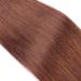 Buy 100% Remy Keratin Bonding Hair Extensions - #33 Red Brown 60cm 300 Strands | High-Quality U-Tip Extensions by Novon - Buy Online on GoSupps.com