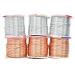 Mandala Crafts Anodized Aluminum Wire for Sculpting, Armature, Jewelry Making, Gem Metal Wrap, Garden, Colored and Soft, Assorted 6 Rolls (16 Gauge, Combo 12) 16 Gauge Combo 12