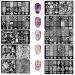 33Pcs Nail Stamper Kit with Image Plates, Gradient Nails Sponges, Scraper Set & Storage Bag - Nail Art Stamping Template Set for Easy DIY Designs - Buy Online on GoSupps.com