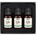 Brubaker Cosmetics Cedar Oil Gift Set - 3 x 10 ml Vegan Aromatherapy Essential Oils for Strength Relaxation & Free Breath - Buy Online on GoSupps.com