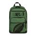 Original NFL backpack - NFL fan articles - American football bag - 4 compartments and extra side pocket - ideal for an excursion - gift for football fans for the Super Bowl green