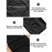 Little Donkey Andy Women's Ultra-Stretch Quick Dry Ankle Pants - Black, Medium - Buy Online on GoSupps.com