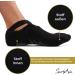 SportyAnis Premium Non-Slip Yoga Socks for Women (2-3 Pairs) - Ideal for Yoga Pilates Dance & Ballet - Black & Grey - Buy Online on GoSupps.com