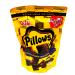 Oishi Pillows Choco-Filled Crackers Party Size, 5.29 oz, 3 packs Chocolate 5.29 Ounce (Pack of 3)