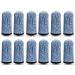 RIVIEVAL 12 Pieces Finger Cots Reusable Thumb Protector Non Slip Finger Protectors Breathable Finger Cots Cut Resistant Protection for Work Kitchen Garden Sculpture (Blue)
