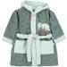 Sterntaler Hooded Bathrobe Bear Ben - Soft Green Size 80 | Ideal for Kids | International Shipping Available - Buy Online on GoSupps.com