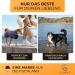 Cluffy Premium Dog Bathrobe - Extremely Absorbent & Soft Dog Clothing with Improved Velcro Fastener - Perfect for Summer (M) - Buy Online on GoSupps.com