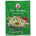 Cock curry paste green very spicy authentic Thai cooking natural ingredients vegan halal and gluten -free (6 x 50 g pack)