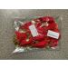 Womens Belly Dance Hip Scarf & Chiffon Towel - Red Coin Belt Costume with Sequins | International Shipping - Buy Online on GoSupps.com