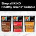 KIND Healthy Grains Clusters Chocolat fonc Granola sans gluten 10 g de prot ines 11 ounce (Pack de 3) - Buy Online on GoSupps.com