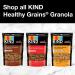 KIND Healthy Grains Vanilla Blueberry Granola Clusters with Flax Seeds, Gluten Free, 11 oz (Pack of 3) - Buy Online on GoSupps.com