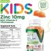 Kid's 3-in-1 Immune Support Gummies | 120 Count Zinc 10MG with Vitamin C & Echinacea | Gelatin-Free, Vegan Pectin Base | Orange Flavor Chewables - Buy Online on GoSupps.com