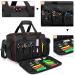 BAFASO Travel Barber Bag with Adjustable Dividers - Black - Buy Online on GoSupps.com