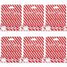 24 Pcs Christmas Peppermint Candy Lip Balm Gifts Bulk Cute Stocking Goodie Bags Stuffers Flavored Holiday Small Gifts Xmas Party Favors Supplies Moisturizer Butter Care Mint Cane