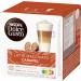 Nescaf Dolce Gusto Latte Macchiato Caramel - 96 Coffee Capsules | 6-Pack | Fine Caramel Aroma & Creamy Milk Foam | Arabica Robusta Blend | Aroma-Sealed Capsules for Freshness - Buy Online on GoSupps.com
