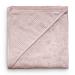 Ehrenkind hooded towel |Baby towel with hood made of cozy soft organic cotton |Bath towel in 100x100 cm |Rose |Bathing towel children |As a baby initial equipment newborn or baby gift